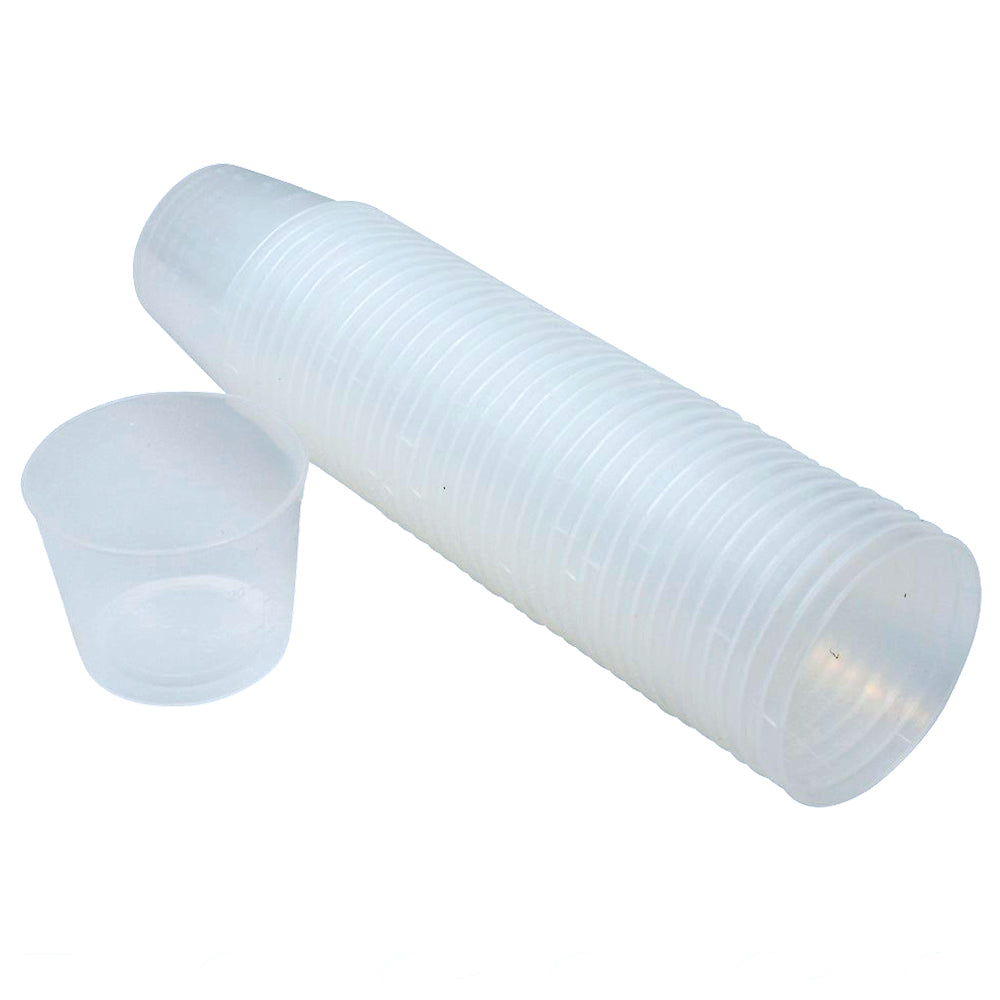 Medical Plastic Medicine Dispensing Cups 30mL - 50