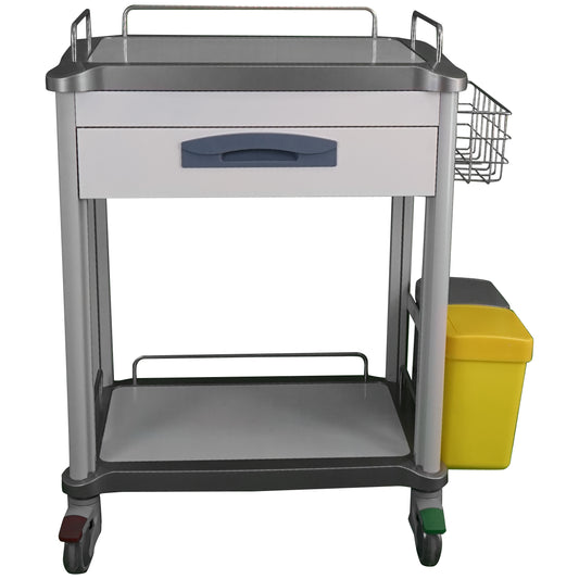 Medical Furniture Treatment Trolley 1 Drawer