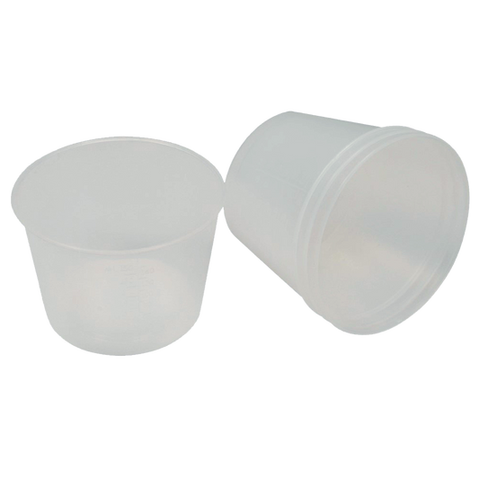 Medical Plastic Gallipots 150mL - 50