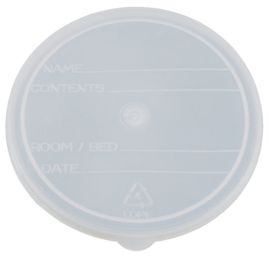 Medical Disposable Denture Bowls Lids 250ml - 500
