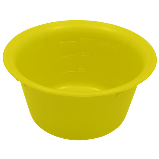 150mL Autoclavable Yellow Bowls - 10