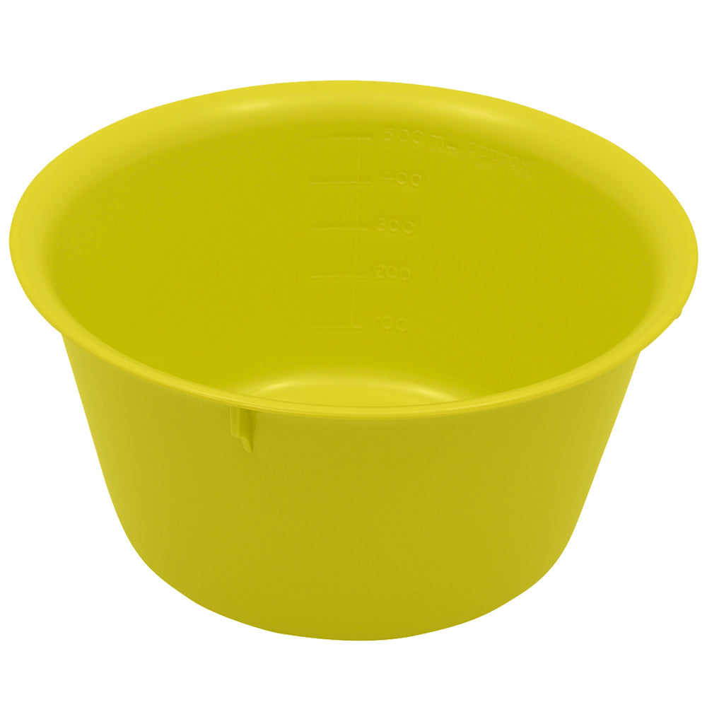 Medical Autoclavable Bowls Yellow 500ml- 10