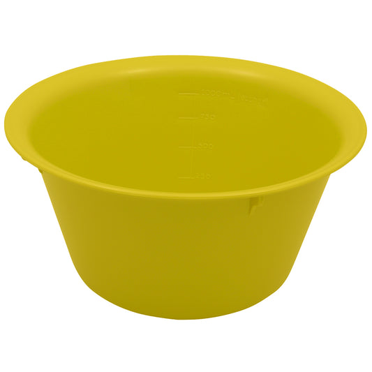 Medical Autoclavable Bowls Yellow 1000ml - 10