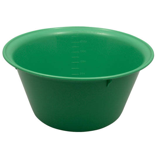 2500mL Autoclavable Green Bowls - 10