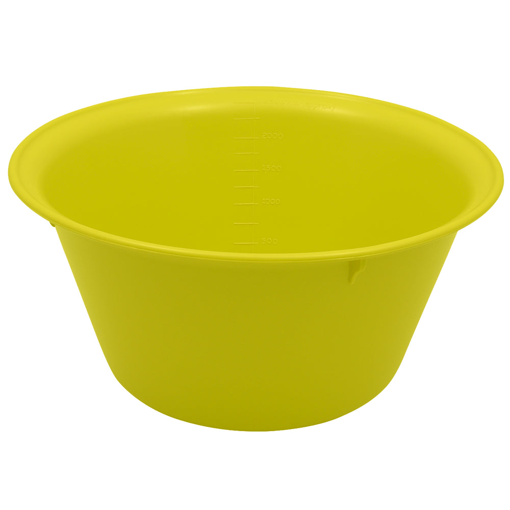 Medical Autoclavable Bowls Yellow 2500ml - 10