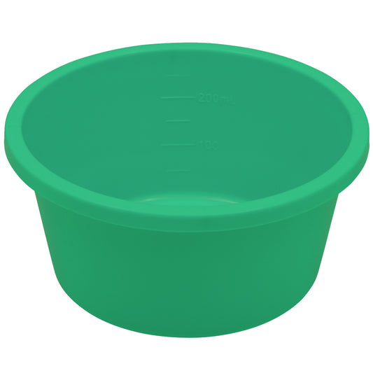 Medical Disposable Denture Bowls Green 250ml - 25