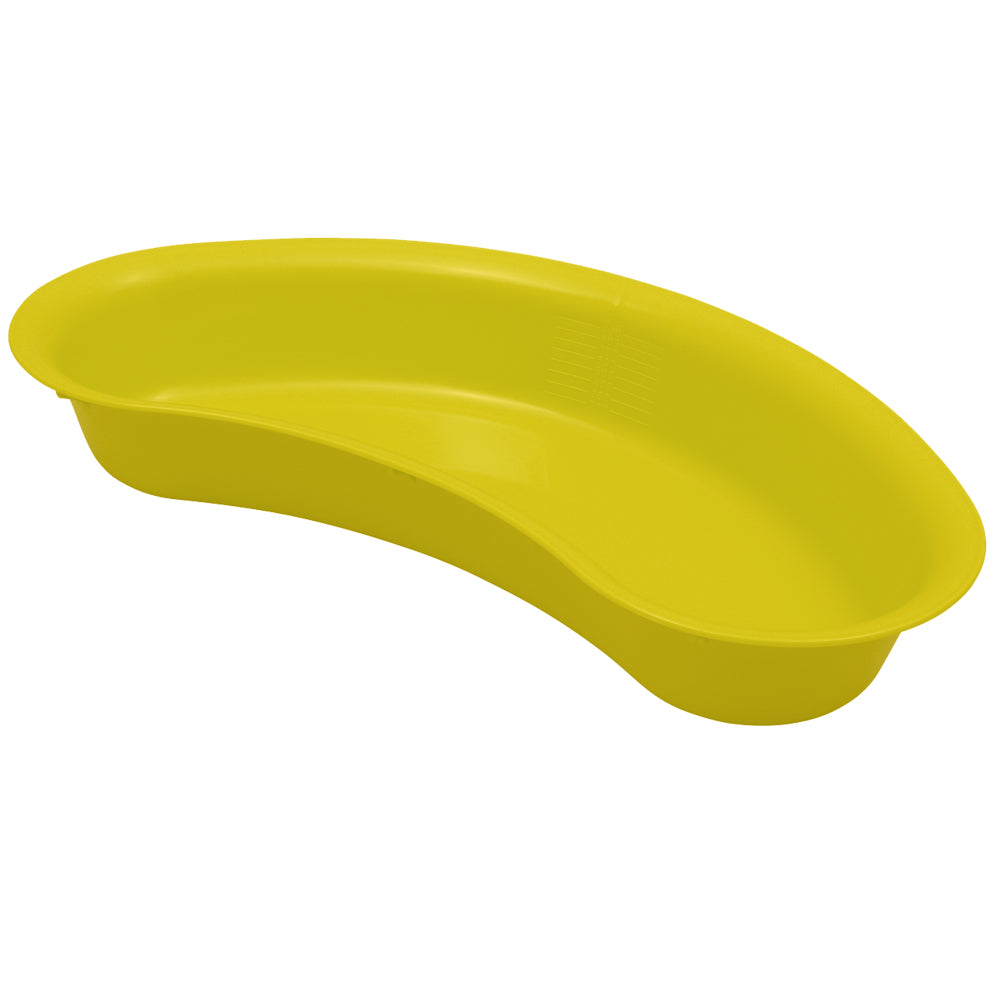 Medical Disposable Kidney Dishes Yellow 1000ml - 100