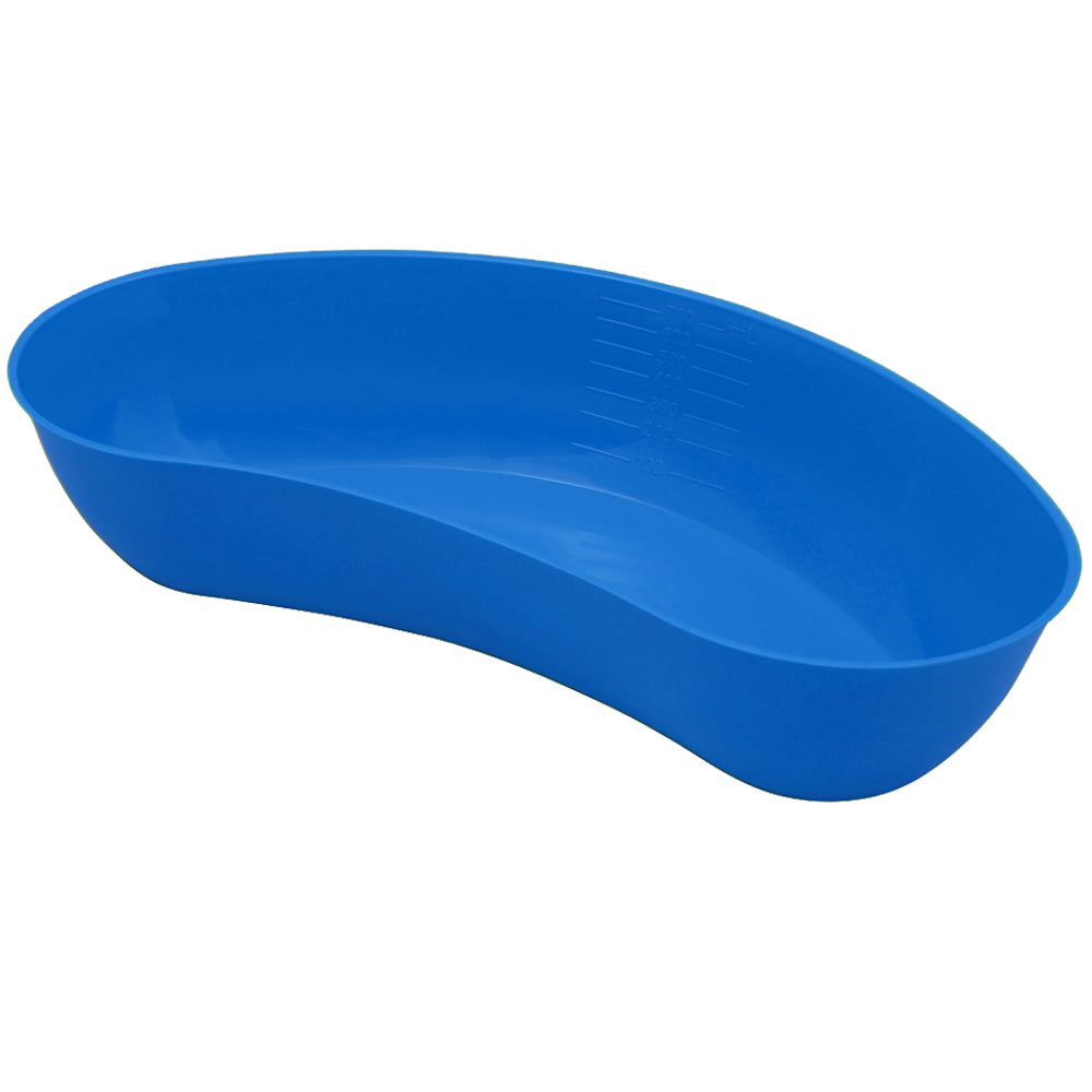 Medical Disposable Kidney Dishes Blue 700ml - 25