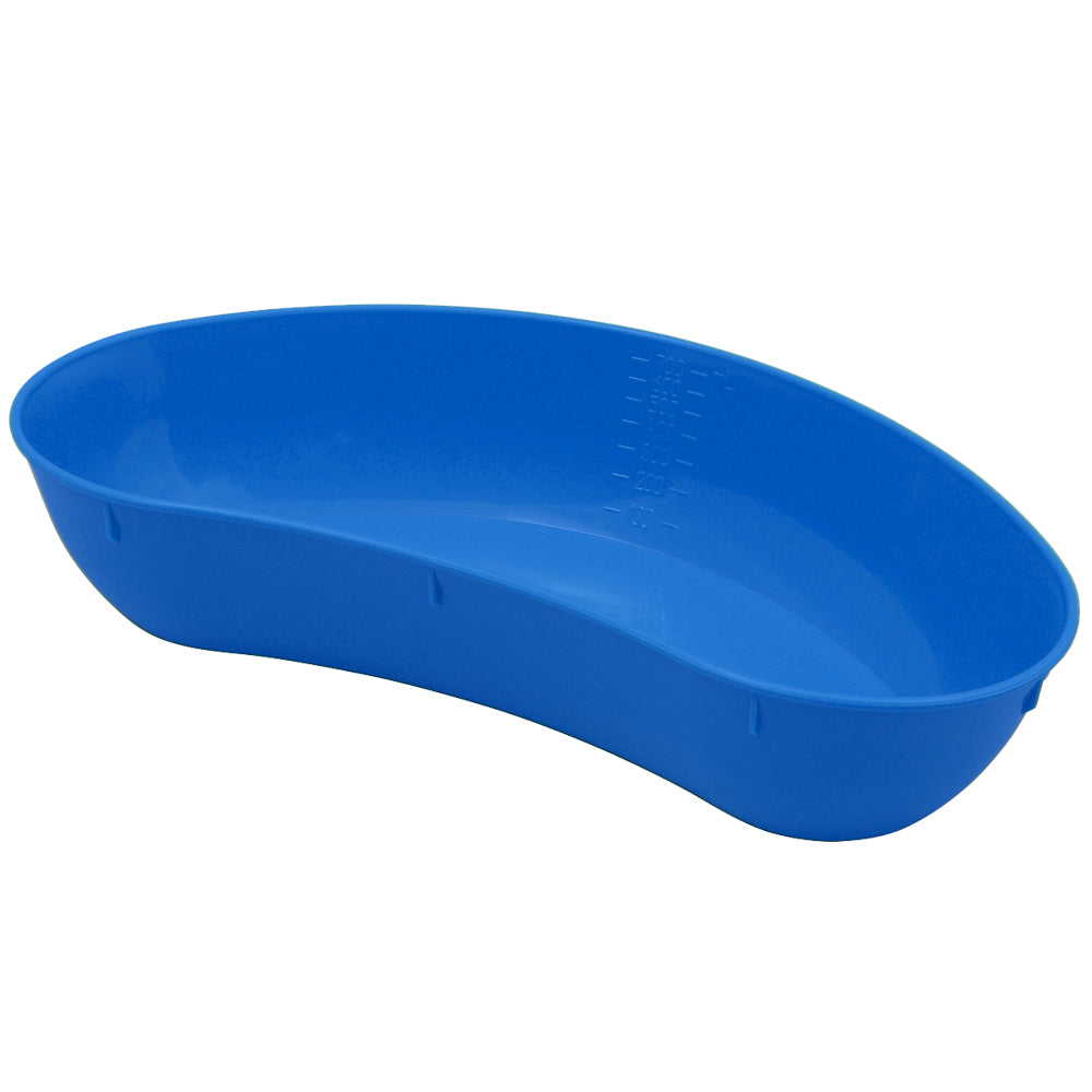 Medical Autoclavable Kidney Dishes Blue 700ml - 10