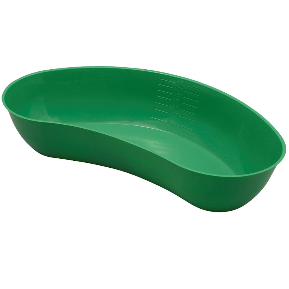 Medical Disposable Kidney Dishes Green 700ml - 250