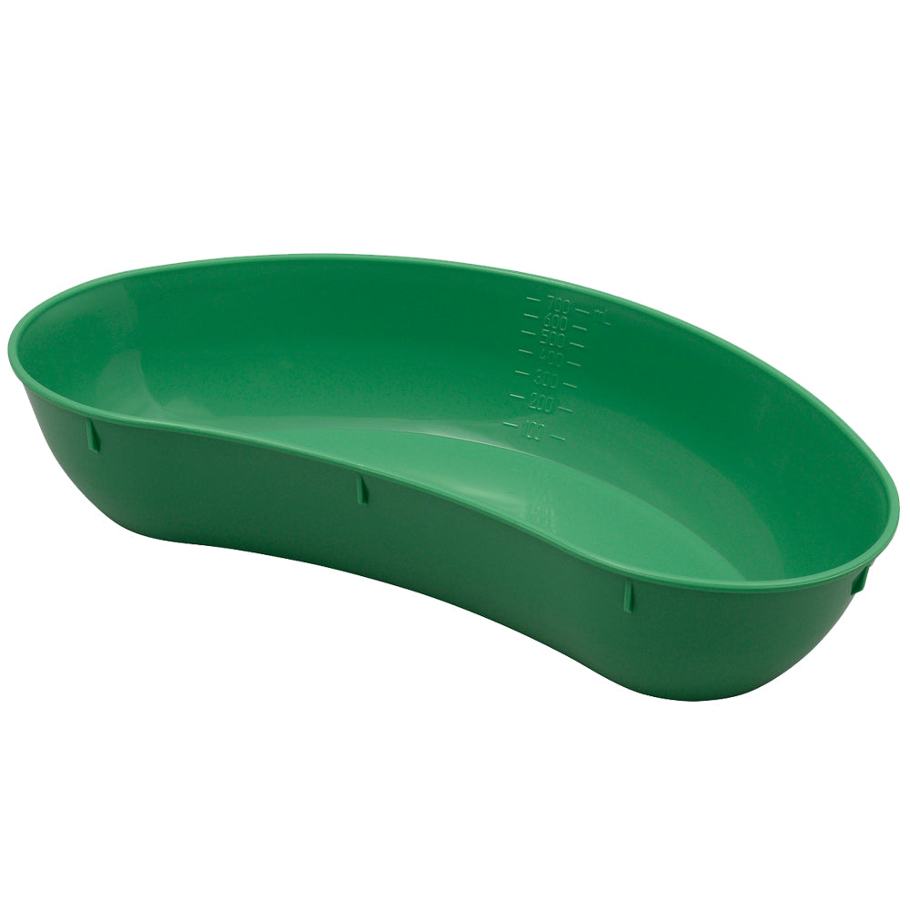 Medical Autoclavable Kidney Dishes Green 700ml - 10