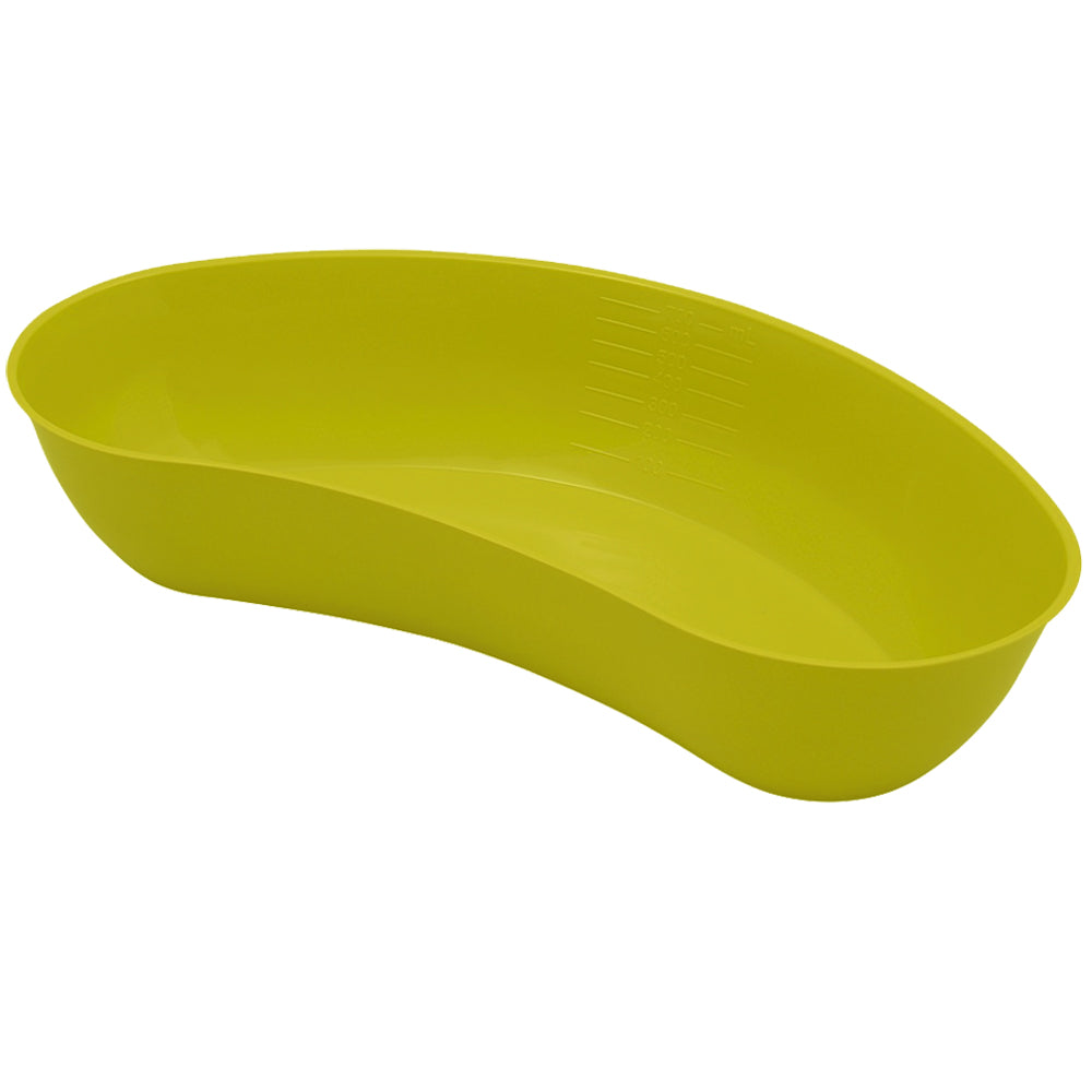 Medical Disposable Kidney Dishes Yellow 700ml - 25