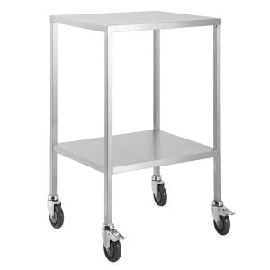 Stainless Steel Trolley No Drawer No Rails