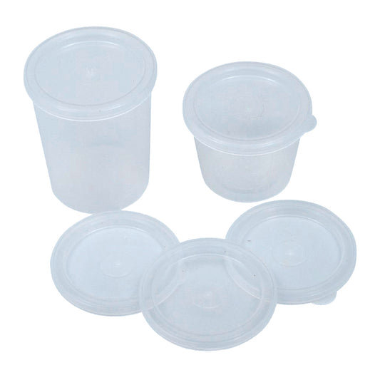 Medical Plastic Medicine Cup Lids - 50