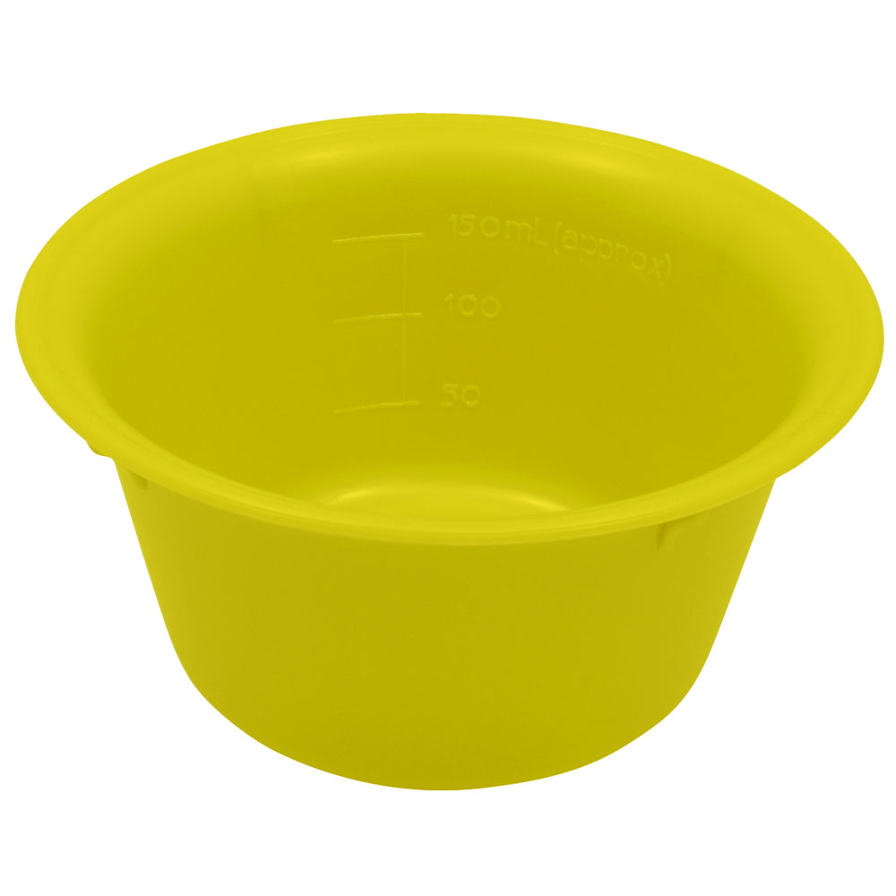 150mL Autoclavable Yellow Bowls - 10