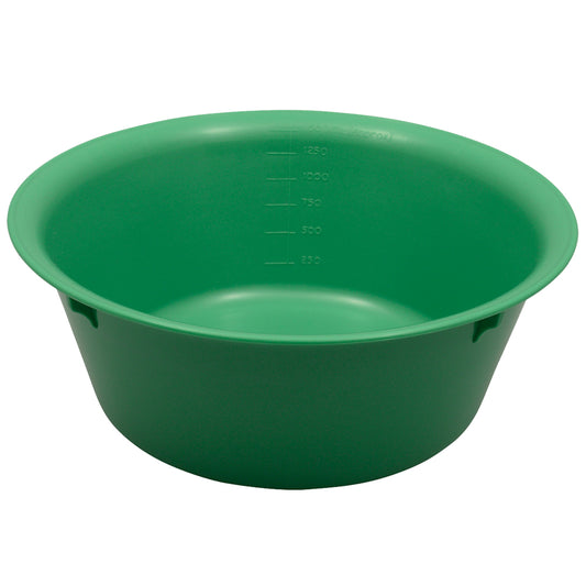 1500mL Autoclavable Green Bowls - 10