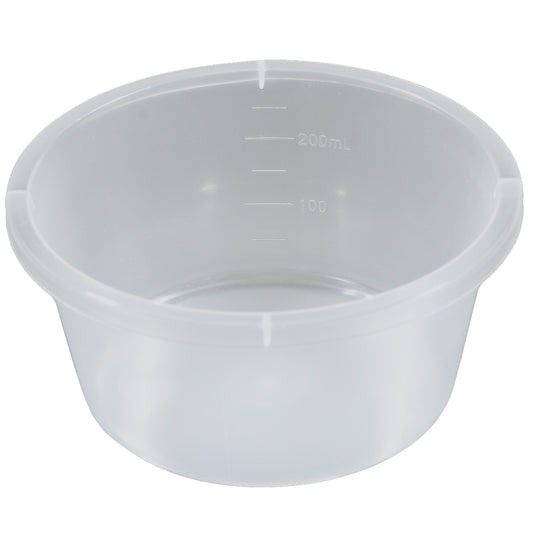 250mL Disposable Clear Bowls - 25