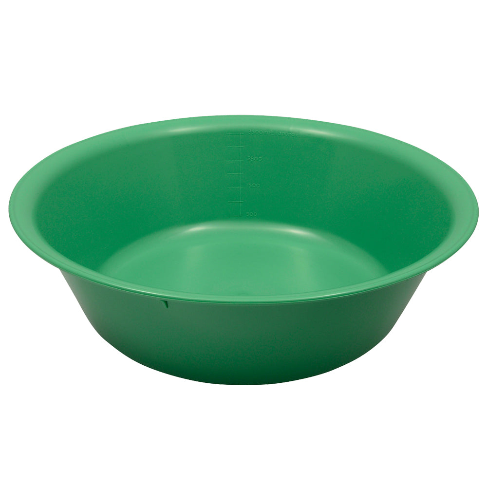3500mL Autoclavable Green Bowls - 10
