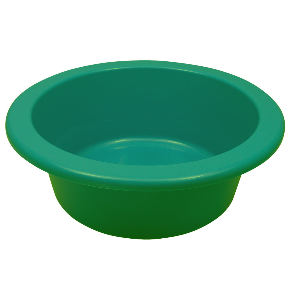 5000mL Disposable Green Bowls - 50