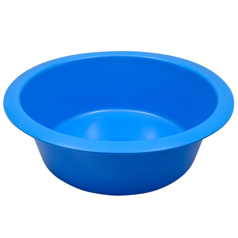 6000mL Disposable Blue Bowls - 10